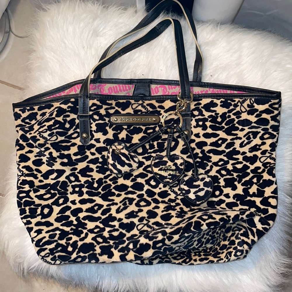 Juicy Couture Leopard print bag